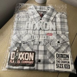 DIXXON FLANNEL “CHAPLIN” MENS XS SOLD OUT 2021